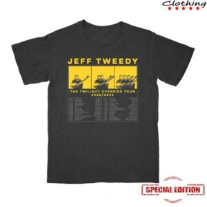 Wilco Store Merch Jeff Tweedy Twilight Override February 2026 Tour Shirt