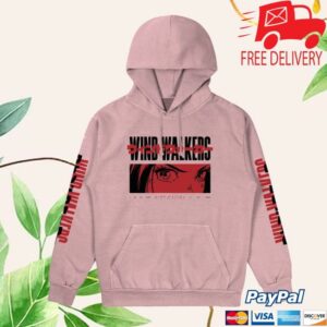 Wind Walkers Store Merch Pink Anime Hoodie