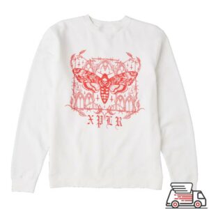 Xplr Store Merch Death's Head Crewneck