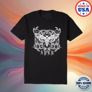 Xplr Store Merch Death's Head Shirt Black