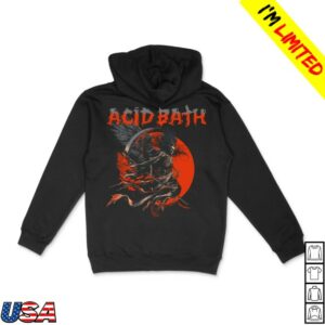 Acid Bath Official Store Merch Winged Reaper Zip Up