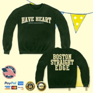 Allinmerch Store Have Heart Boston Edge Crew Neck