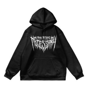 Any Means Necessary Store Merch Thorns Pullover Hoodie Black