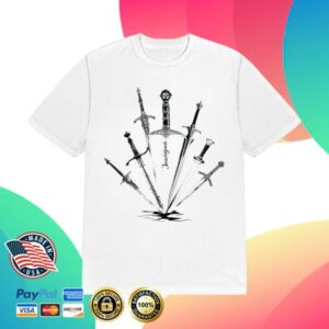 Armada Merch Store James The Seventh - Sword T-Shirt