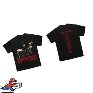 Ashton Irwin Store Merch Blood On The Drums Spotify Exclusive Tee