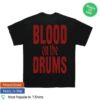 Ashton Irwin Store Merch Blood On The Drums Tee