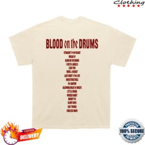 Ashton Irwin Store Merch Botd Tracklist Natural Tee