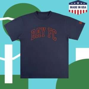 Bayfc Store Merch Unisex Bay Fc Oaklandish Varsity T-Shirt
