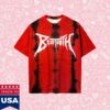 Beartooth Band Store Merch Snake On My Back Red Dye Tee