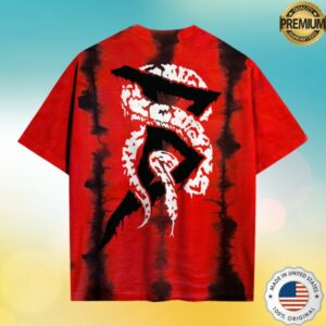 Beartooth Band Store Merch Snake On My Back Red Dye Tee