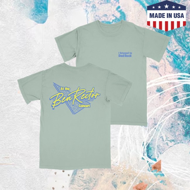 Ben Rector Music Store Merch Dad Rock Tee - Bay 5 Ben Rector Music Store Merch Dad Rock Tee - Bay