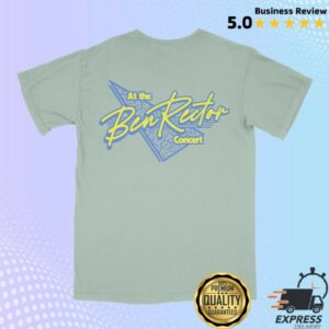 Ben Rector Music Store Merch Dad Rock Tee - Bay