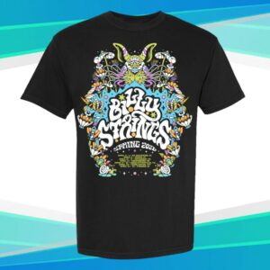 Billy Strings Store Merch Logo Tee (Squishyeyes)