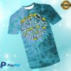 Billy Strings Store Merch Mushroom Logo Tie Dye Tee (Julian Bast)