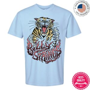 Billy Strings Store Merch Tiger Tee (Julian Bast)