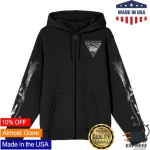 Blackcraft Cult Store Merch Witch House Zip-Up Hoodie