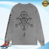 Blizzard Store Merch Lord Of Hatred Mephisto Sigil Long Sleeve Grey T-Shirt