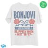 Bon Jovi Store Merch Live In Concert White T-Shirt