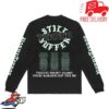 Born X Raised Store Merch Born X Raised + Terror Tour Longsleeve Black