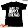 Bruce Springsteen Store Merch Shop 2026 Land Of Hope & Dreams American Tour Announcement Tee - Black