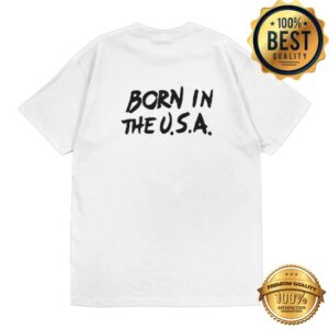 Bruce Springsteen Store Merch Retro Born In The U.S.A. Photo Tee