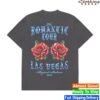 Bruno Mars Store Merch Las Vegas The Romantic Limited Edition Tour Tee - Vintage Black