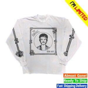 Bruno Mars Store Merch The Romantic Crewneck Sweatshirt