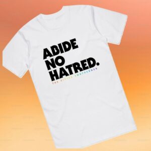 Bs General Store Merch Abide No Hatred Pride Edition T-Shirt (White)