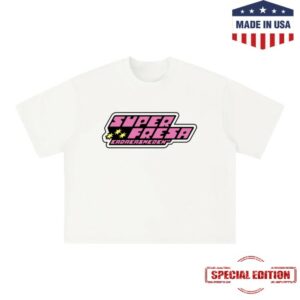 Caracas Merch Store Merch Super Fresa White Boxy Tee