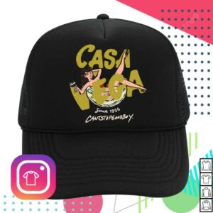 Casa Vega Store Merch Casa Vega Black & Gold Trucker Hat