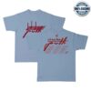 Charlie Puth Store Merch Charlie Puth 2026 Tour Blue T-Shirt