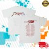 Charlie Puth Store Merch Whatever's Clever! 2026 White Tour T-Shirt