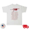 Charlie Puth Store Merch Whatever's Clever! 2026 White Tour T-Shirt