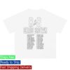 Chris Brown Shop Tore Merch R&B Headliner White SS T-Shirt