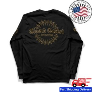 Closed Casket Activities Store Merch 100 Demons - Embrace The Black Light - Black Long Sleeve