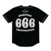 Closed Casket Activities Store Merch 100 Demons - Spiritual Obliteration - Baseball Jersey