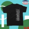 Closed Casket Activities Store Merch 100 Demons - Vertical Demon Black White - Black T-Shirt