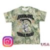 Closed Casket Activities Store Merch Hardlore - Couple Tracks Vintage Wood Camo T-Shirt