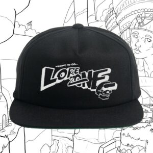 Closed Casket Activities Store Merch Hardlore - Lore Zone Black Snapback Hat