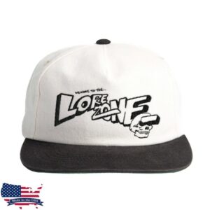 Closed Casket Activities Store Merch Hardlore - Lore Zone White Snapback Hat