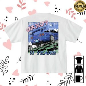 Dandy Hats Store Merch Dandy Eleventh Anniversary Edition T-Shirt White