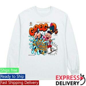 Danny Gonzalez Store Merch Greg-O's White Crewneck Sweatshirt