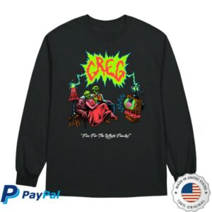 Danny Gonzalez Store Merch Greg Tv Black Crewneck Sweatshirt