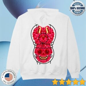 Danny Gonzalez Store Merch Nutcracker Brain White Pullover Hoodie
