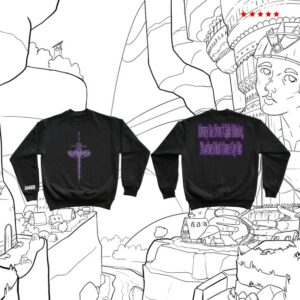 Daze Style Store Merch Balmora - Sword Champion Crewneck