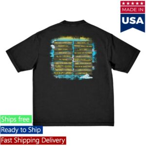 De La Soul Store Merch Cabin In The Sky Tracklist T-Shirt