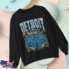 Dead Threads Apparel Store Merch Detroit Football V1 Crewneck Sweatshirt