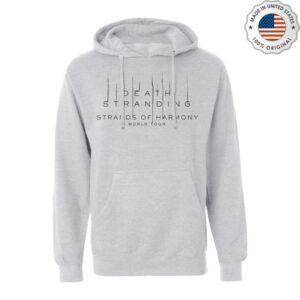 Death Stranding Concept Store Merch Strands Of Harmony Grey Hoodie