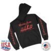 Deathwish Inc Store Merch Quiet Fear Premium Black Hooded Sweatshirt