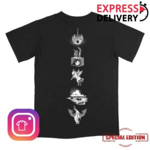 Deathwish Inc Store Merch There Were Wires Icons Premium Black T-Shirt